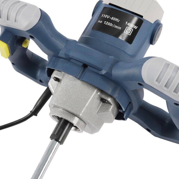 1400W Rührwerk, 1200r/min 6-Gang-Getriebe, Mörtelrührer Farb-Mörtelrührer, 40cm Spiralstange Mischra