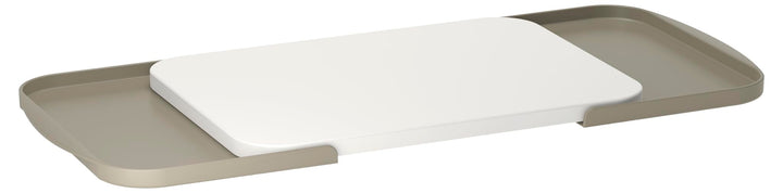 Rosti Separa Schneidebrett mit Schalen 39,5 x 26,8 x 2 cm Humus Humus 39.5L x 26.8B cm, Humus 39.5L