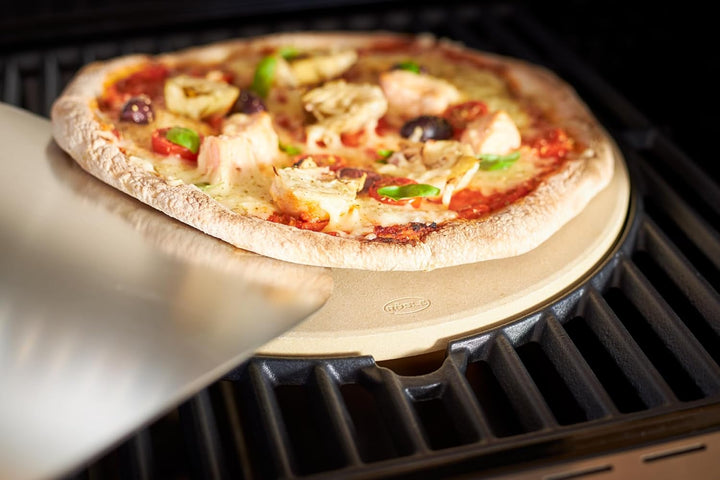 RÖSLE Pizzaschieber, Hochwertige Pizzaschneider zum Einschieben und Entnehmen von Pizza, Edelstahl 1