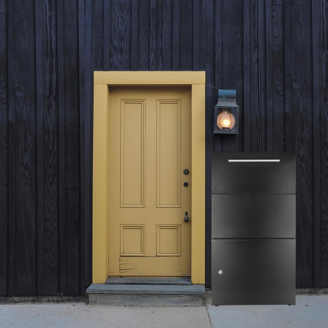 Riesen - Paketbriefkasten, 90 Liter Volumen, für sehr grosse Pakete, XXL Paketkasten, Masse 117 cm x