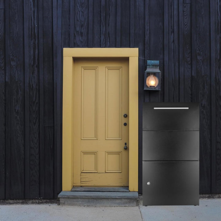 Riesen - Paketbriefkasten, 90 Liter Volumen, für sehr grosse Pakete, XXL Paketkasten, Masse 117 cm x