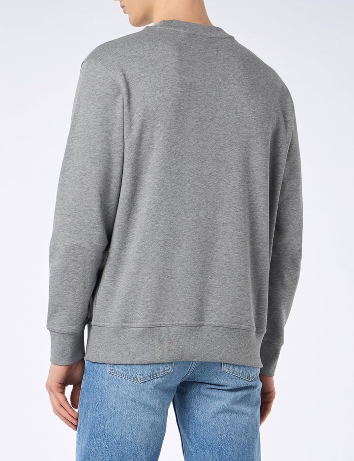 BOSS Herren Wesmallcrew Sweatshirt 6XL Light/Pastel Grey51, 6XL Light/Pastel Grey51