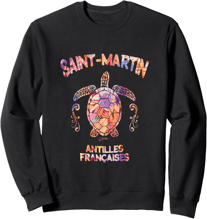 JCombs: St. Martin, Französische Antillen, Meeresschildkröte Sweatshirt