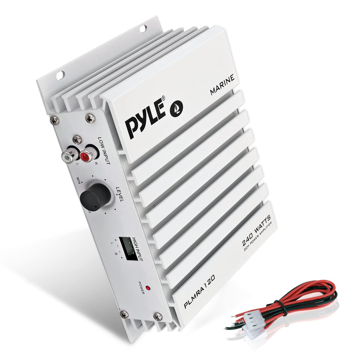 Pyle 2 Kanal 240 Watt Wasserdicht Marin Verstärker