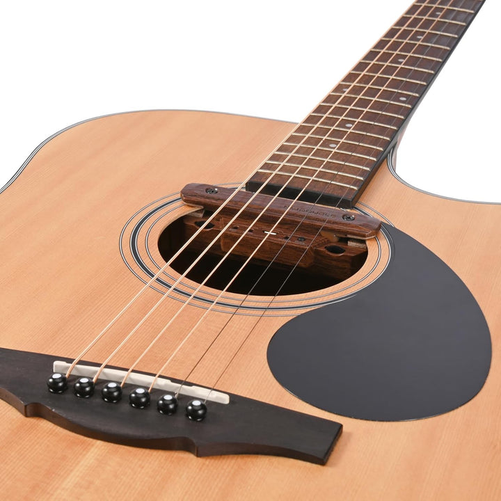Tonabnehmer für Akustikgitarre, wiederaufladbar, aktiver Schallloch-Gitarren-Tonabnehmer, verstellba