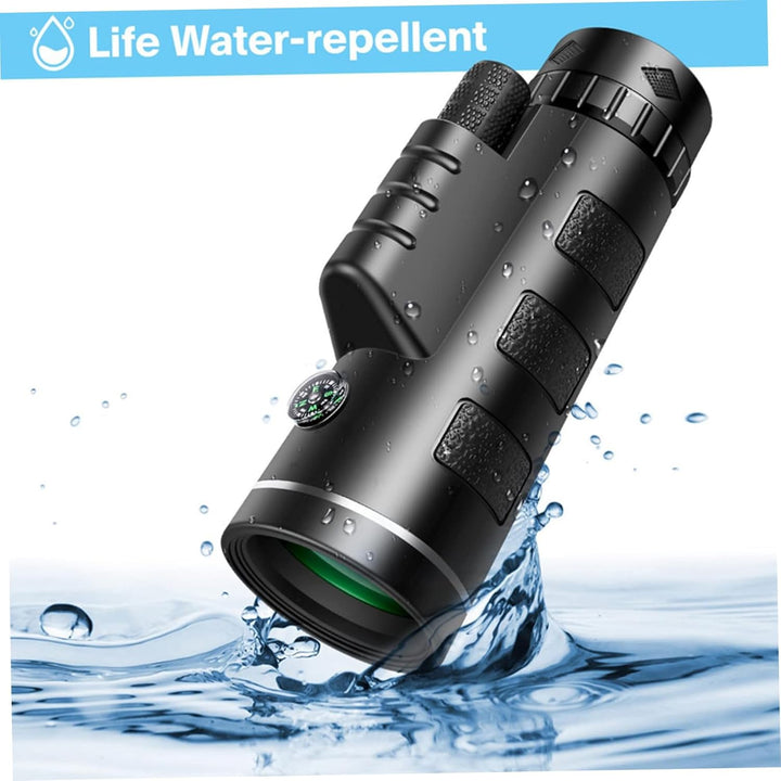 40x60 monokulares Teleskop Einstellbares Fokus Nachtsicht Monokular wasserdichtes Nicht -Slip -Tasch