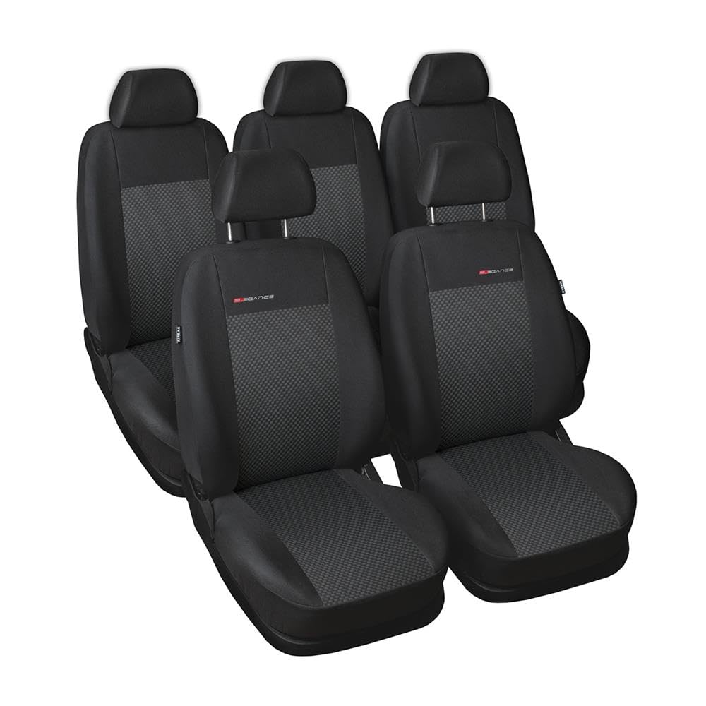Mossa - Massgeschneiderte Sitzbezüge Auto kompatibel mit Volkswagen Touran MPV (2003-2010) - Autosit