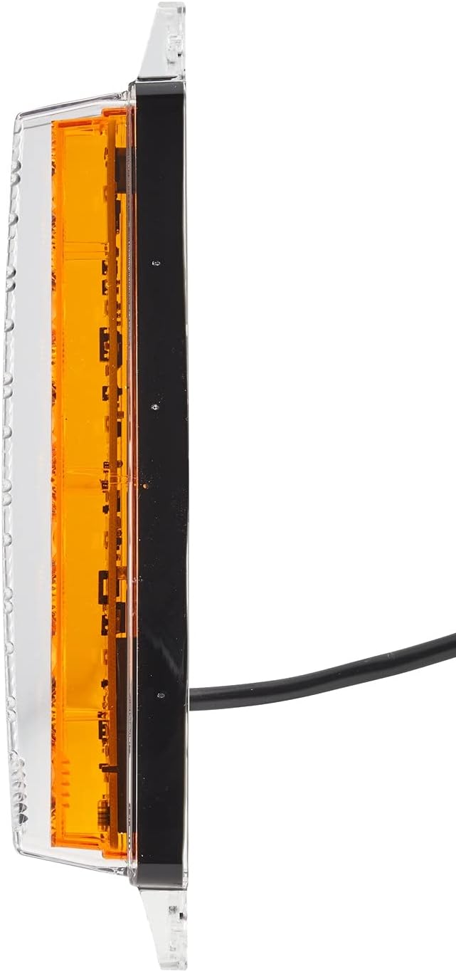 HELLA - Blinkleuchte - LED - 12V - Anbau/geschraubt - Lichtscheibenfarbe: glasklar - Kabel: 400mm -
