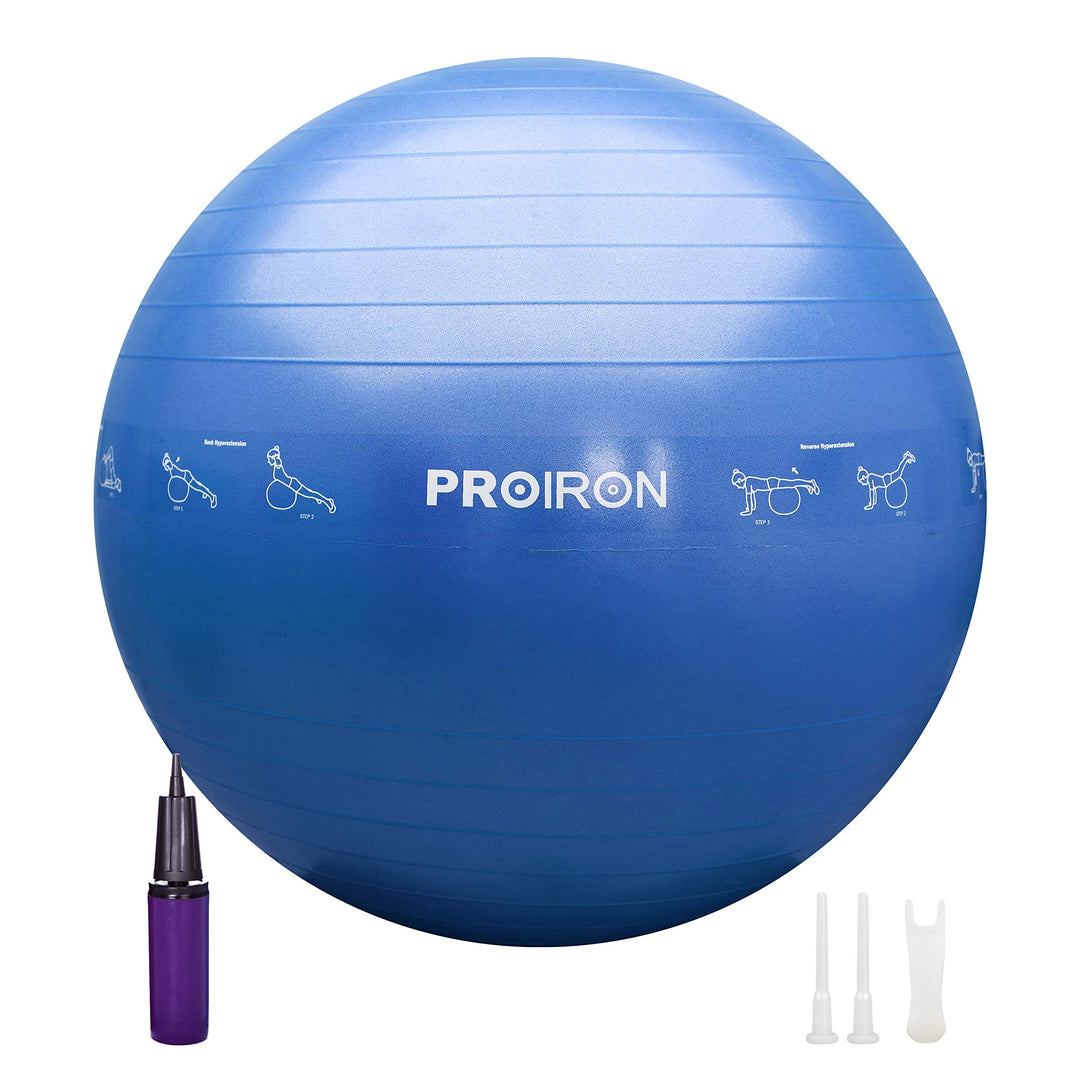 PROIRON Gymnastikball Pezziball Sitzball Trainingsball Fitnessball &amp; Balance für Core-Training mit P