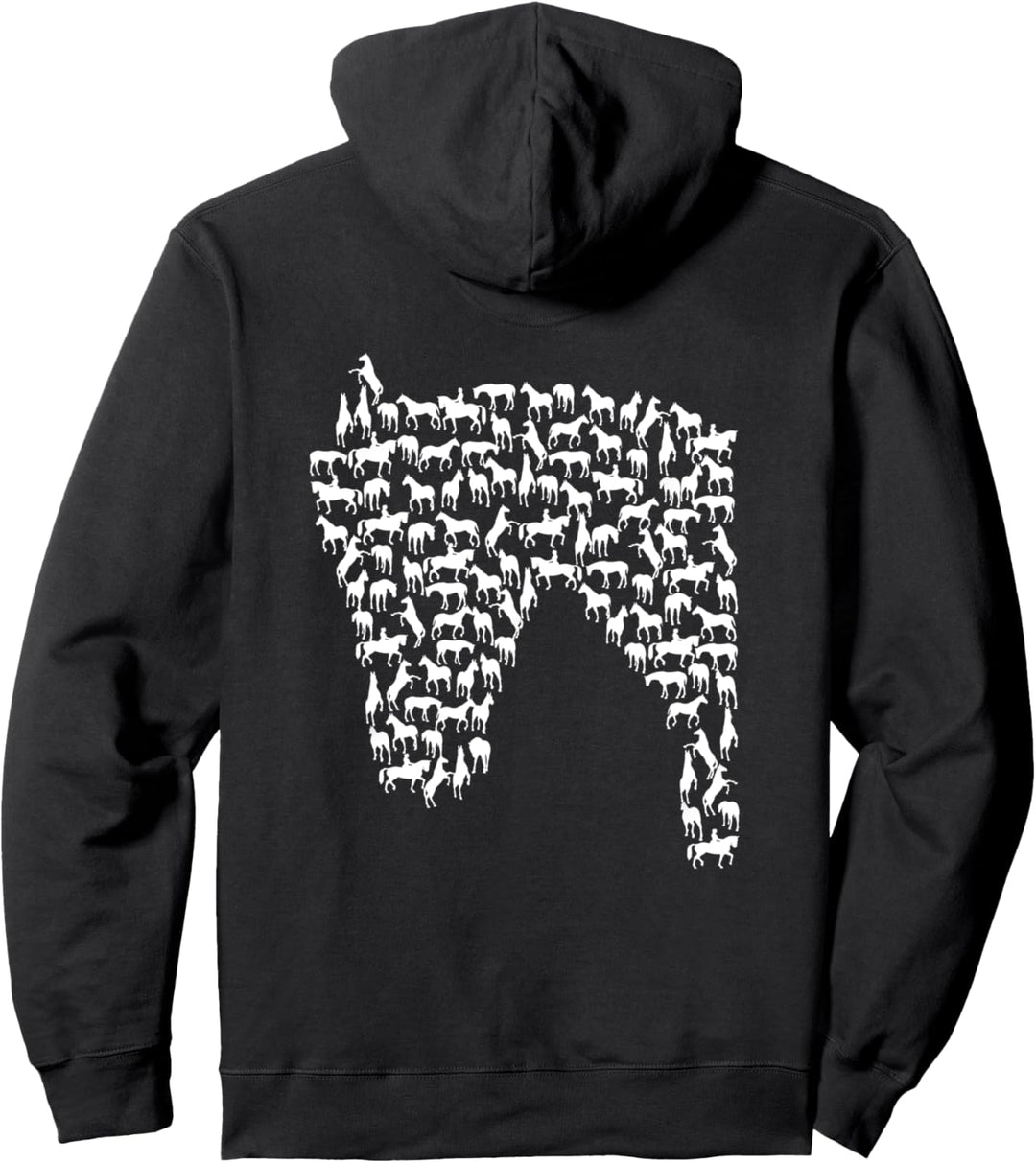 Dressurpferd - Dressur reiten Pferde Dressur Reiten mädchen Pullover Hoodie