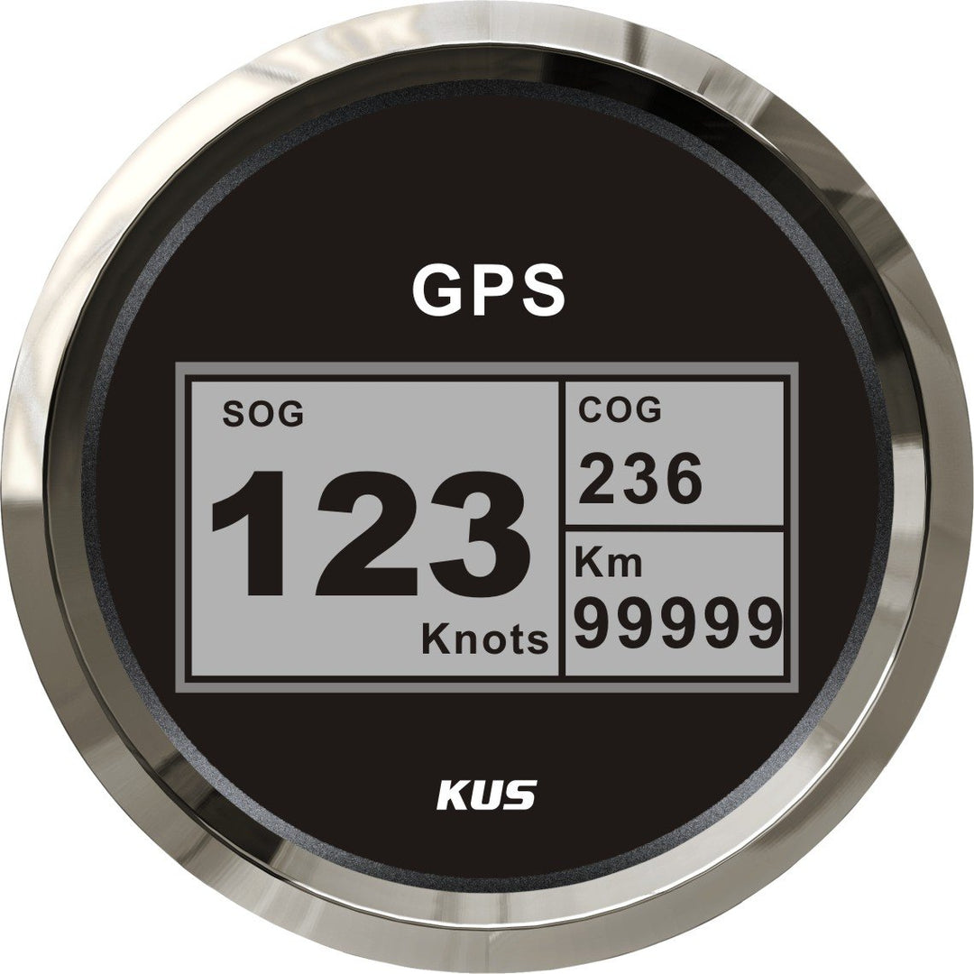 KUS Wasserdichte Digitale GPS Tacho Kilometerzähler Mit Hintergrundbeleuchtung Für Schiff Boot Yacht