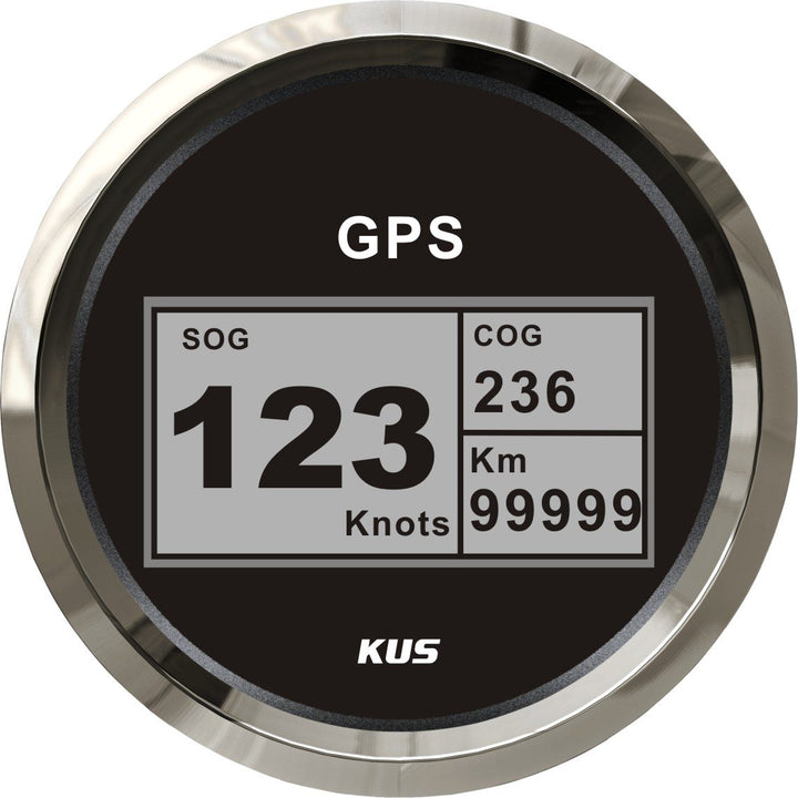 KUS Wasserdichte Digitale GPS Tacho Kilometerzähler Mit Hintergrundbeleuchtung Für Schiff Boot Yacht