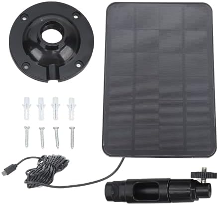 SUNGOOYUE Kamera-Solarpanel-Ladegerät, 10 W, 5 V, Micro-USB, Monokristallines Silizium, Solar-Ladepa