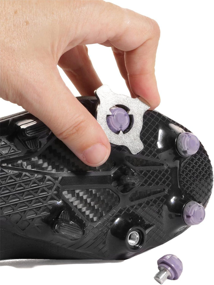 STUDIAMONDS Gummistollen für Fussballschuhe - 14 Fussballstollen Standardgewinde-TPU Studs durchsche
