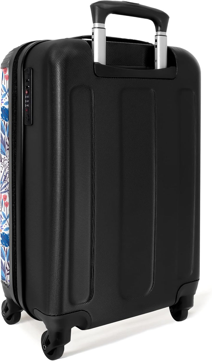 NoBoringSuitcases.com® Handgepäck, Hartschalenkoffer mit TSA Schloss, Trolley, Reisekoffer, Carry on