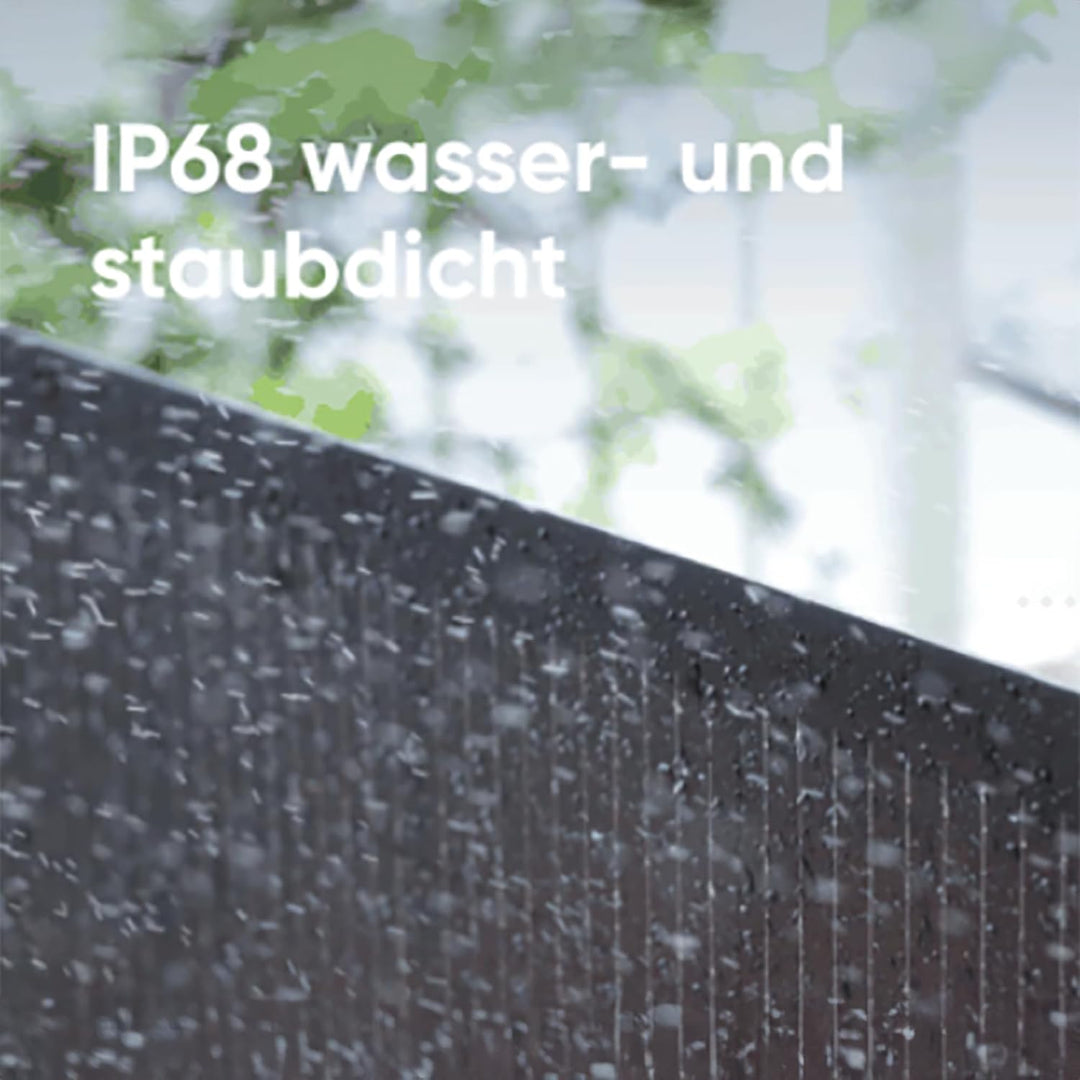 Jackery Flexibles Solarpanel Set 4 * 200W Monokristallines Solarpanel IP68 hocheffizient Solarmodul