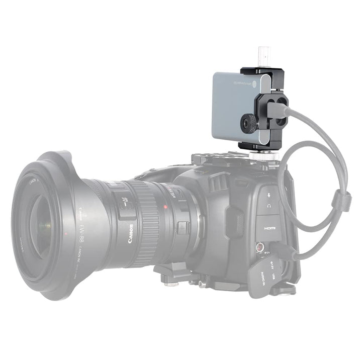 NICEYRIG T5/T7 SSD-Halter, verstellbare Öffnung, 57 mm-77 mm, SSD-Halterung, anwendbar für BMPCC 4K