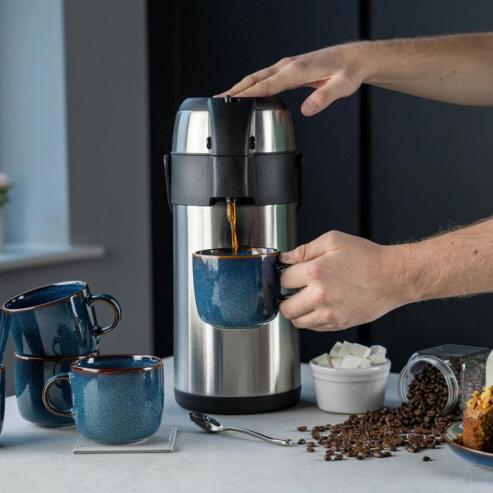 Pioneer Flasks SSR30 Isolierkanne, 18/10 Edelstahl, Argent, 3 Litre Argent 3 Litre, Argent 3 Litre