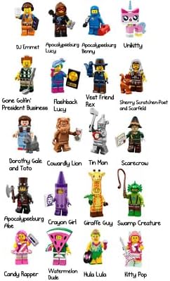LEGO Movie 2 Minifigur 71023 (#01 - #20 alle 20 Figuren)