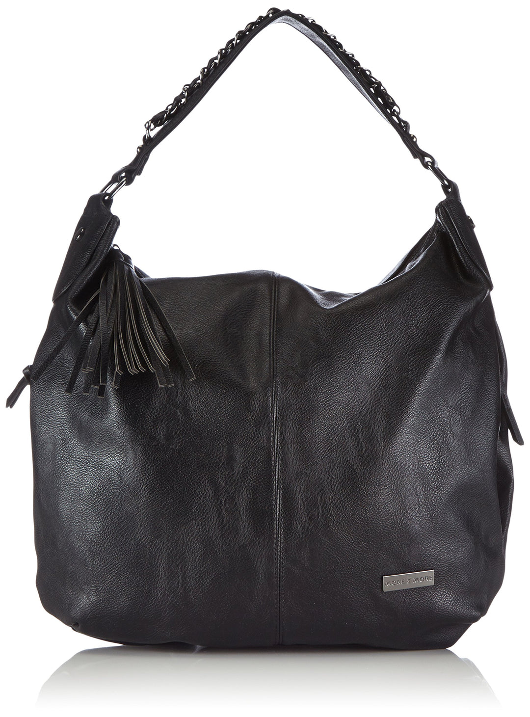 More & More Vivian Beutel 50267 9000 M15 Damen Henkeltaschen 40x40x7 cm (B x H x T) Schwarz Schwarz