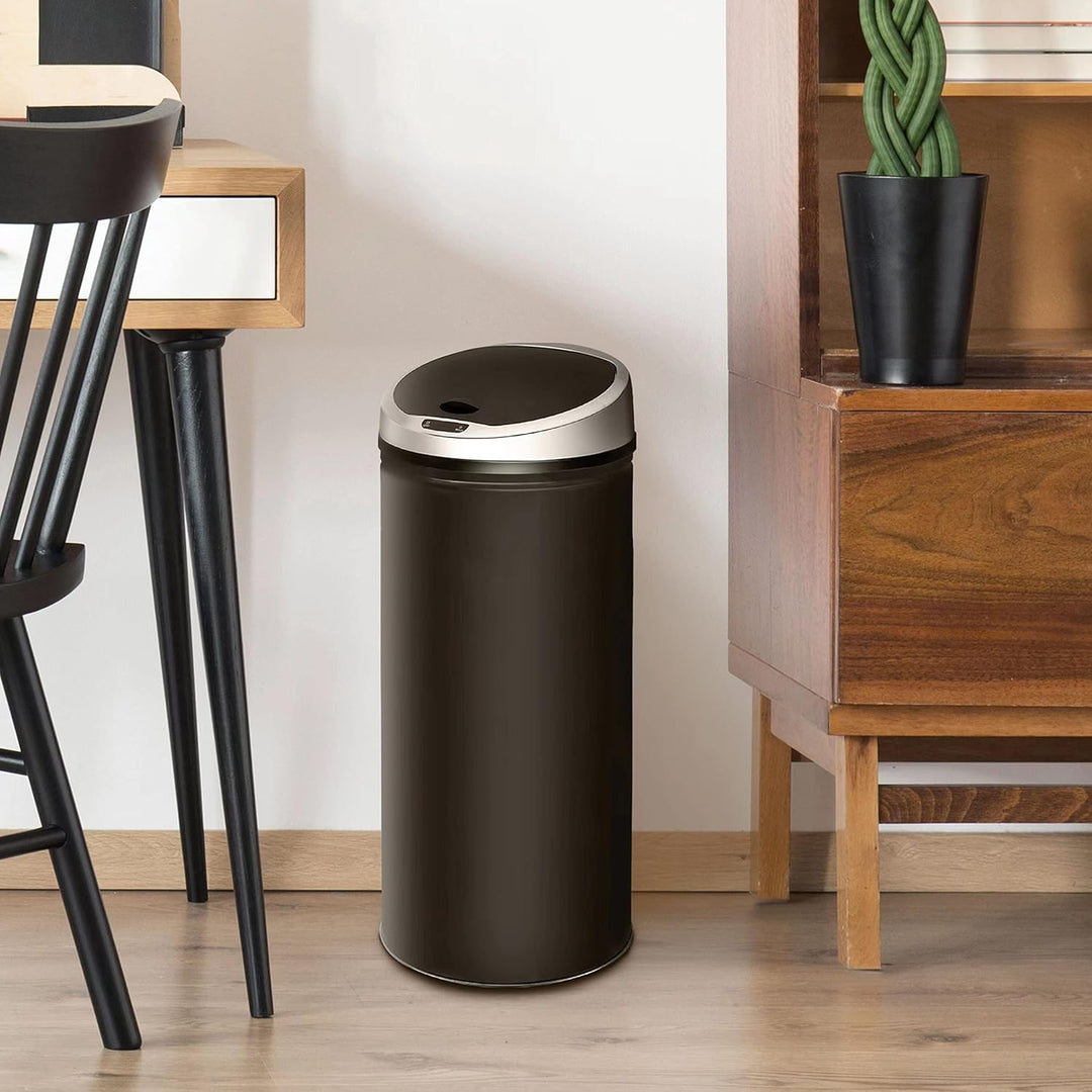 Ribelli Edelstahl Mülleimer 60 Liter- Abfalleimer mit Sensor - automatisches Öffnen und Schliessen -