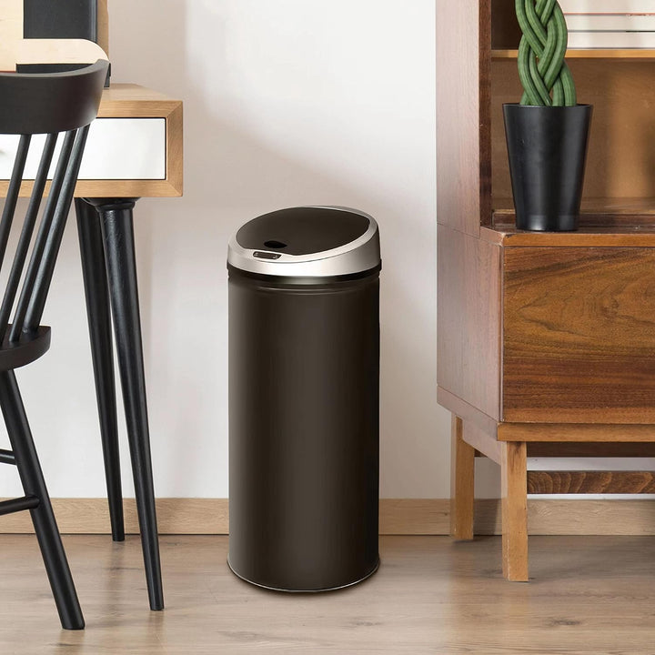 Ribelli Edelstahl Mülleimer 60 Liter- Abfalleimer mit Sensor - automatisches Öffnen und Schliessen -