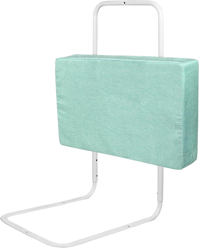 VA-Cerulean Rausfallschutz Bett, Boxspringbett Bettgitter Höhenverstellbar 40-60 cm, Flachs Bettschu