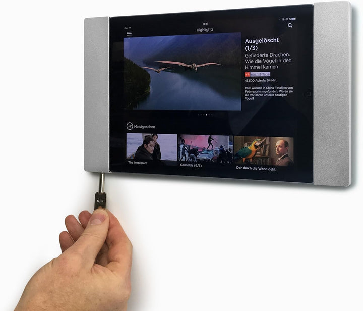 smart things solutions s09 s sDock Fix mini - Abschliessbare Wandhalterung und Ladestation zur dauer