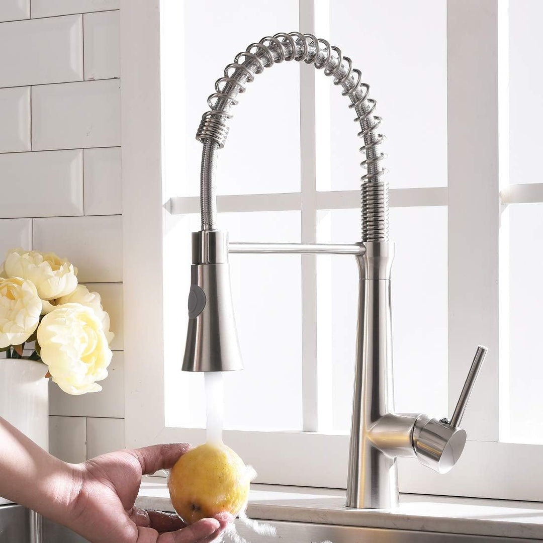 TIMACO Niederdruck Küchenarmatur wasserhahn küche mischbatterie küche 360° drehbar Armatur Küche Spi