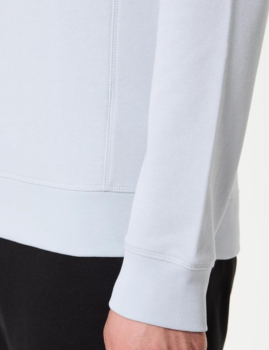 BOSS Herren Zetrust Sweatshirt aus Baumwoll-Terry mit Reissverschluss am Kragen und Logo-Aufnäher S