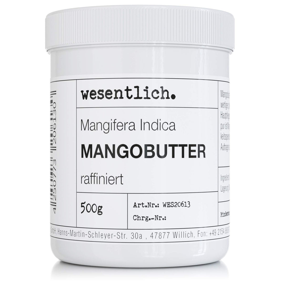 Mangobutter von wesentllich. 500g - 100% rein, vegan und ohne Zusatzstoffe 500 g (1er Pack), 500 g (