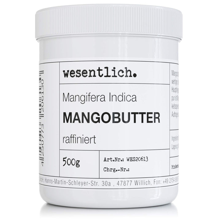 Mangobutter von wesentllich. 500g - 100% rein, vegan und ohne Zusatzstoffe 500 g (1er Pack), 500 g (