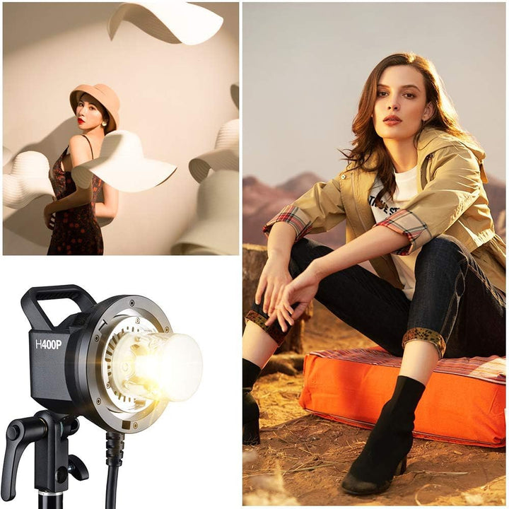 GODOX AD400Pro Witstro All-in-One Aussenblitzleuchte Monolight 2.4G Wireless HSS 1 / 8000s TTL 400Ws