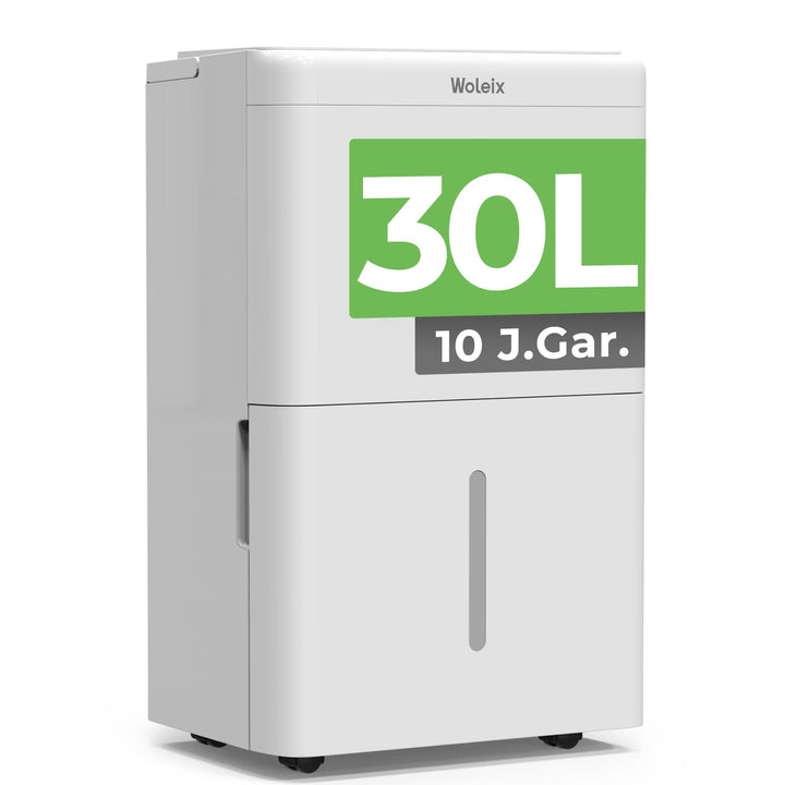 Woleix Luftentfeuchter elektrisch 30L, Entfeuchter elektrisch für Keller, Raumentfeuchter elektrisch