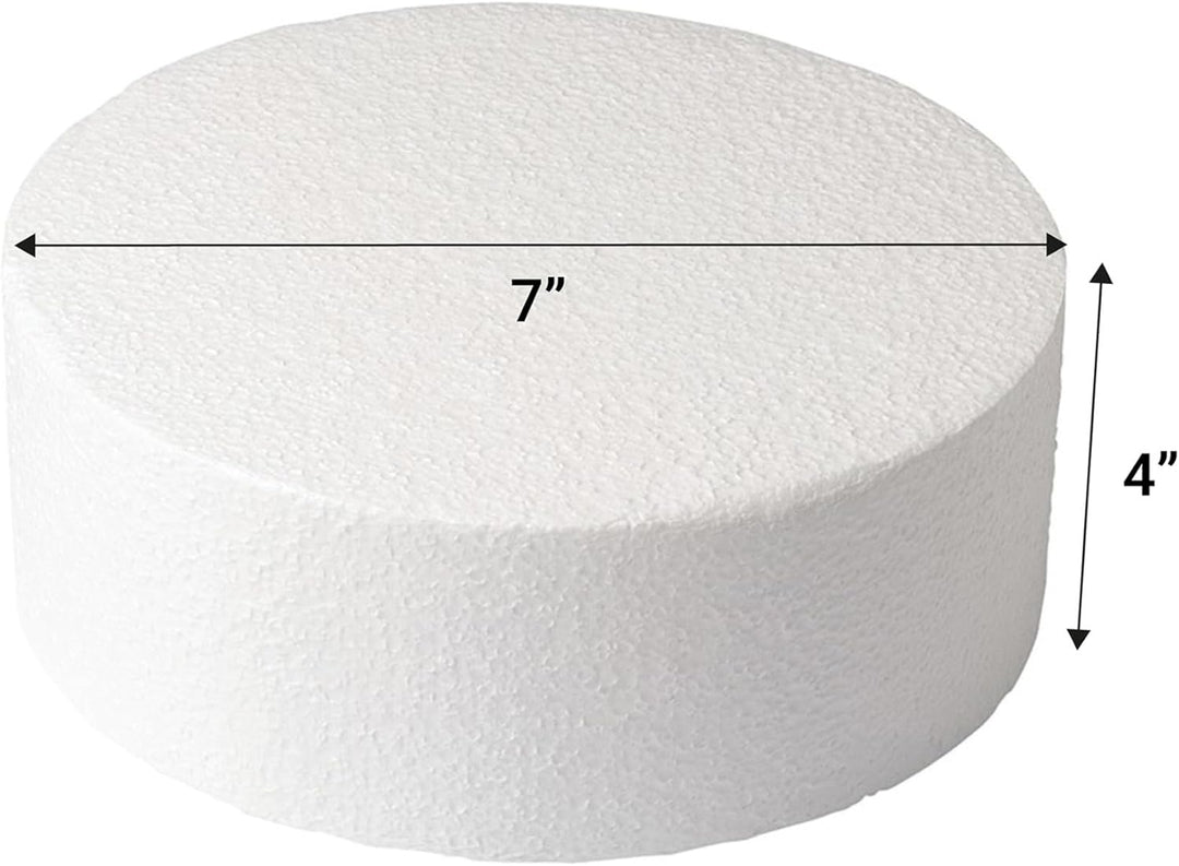 Culpitt 17,8 x 10,2 cm runde Kuchenschnuller, gerader Rand, Kuchenform, Übung, Kuchendekoration oder