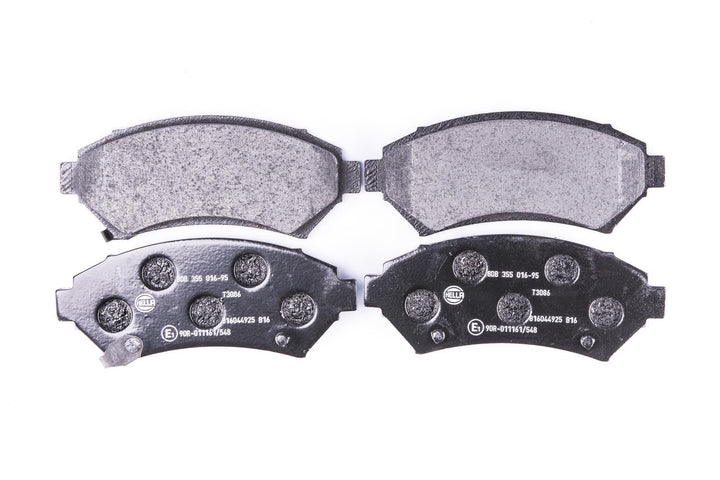 HELLA PAGID 8DB 355 016-951 Bremsbelagsatz - T3086 - Dicke/Stärke: 18mm - Bremssystem: Wagner - mit