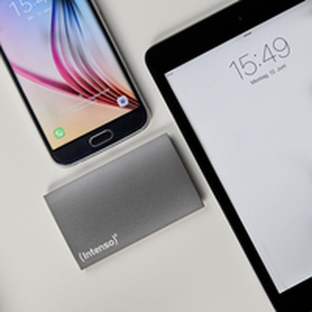 Intenso external SSD 1,8 512GB USB 3.0 Aluminium Premium, Festkörper-Laufwerk 500 GB Premium, 500 GB