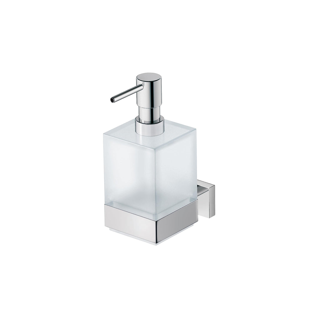 Duravit Seifenspender Karree, Flüssigseifen-Spender, Pumpseifenspender nachfüllbar, Wandmontage, Fas