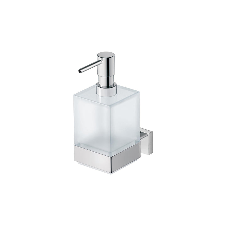 Duravit Seifenspender Karree, Flüssigseifen-Spender, Pumpseifenspender nachfüllbar, Wandmontage, Fas