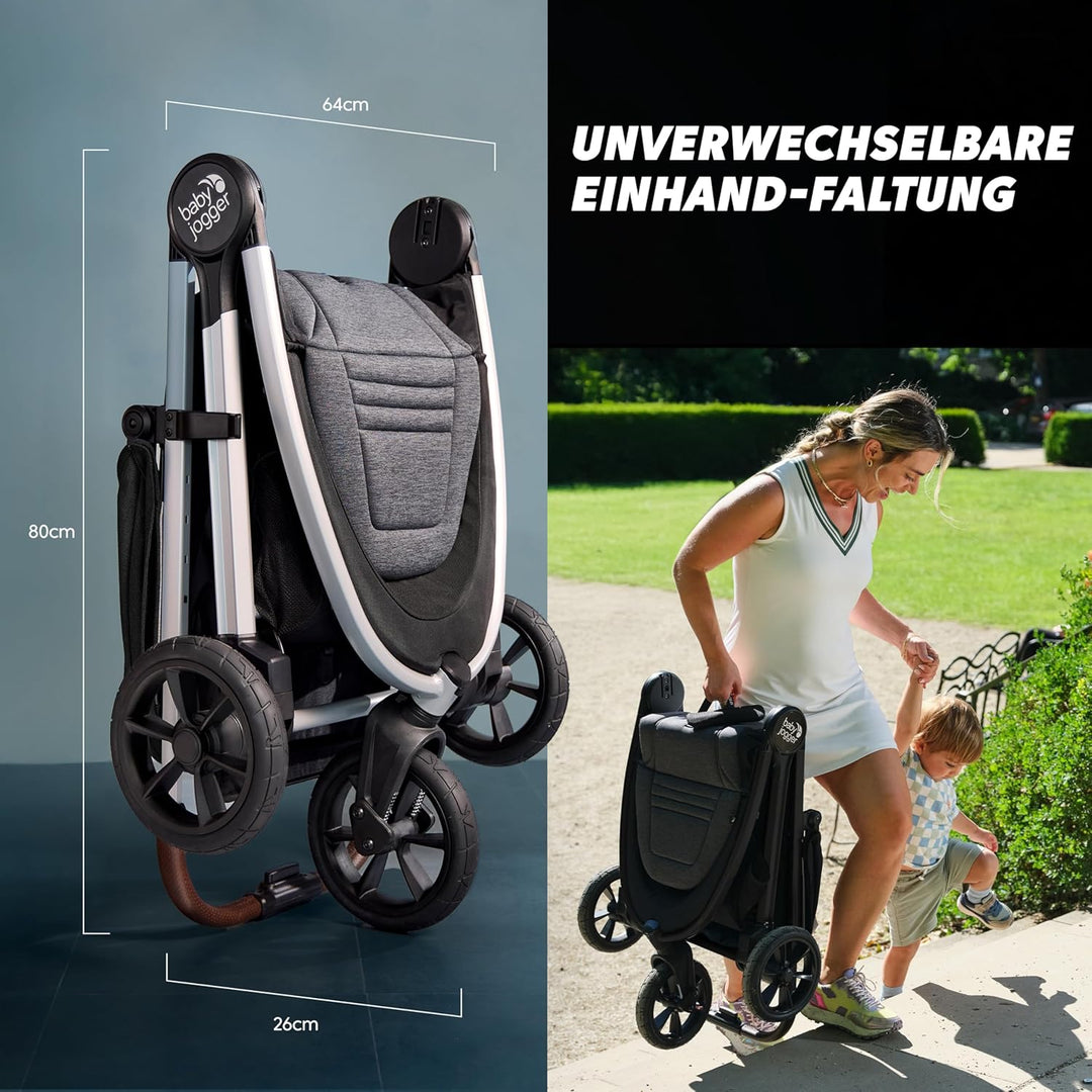 Baby Jogger City Mini GT3 Kinderwagen | Geländetauglicher Buggy | Leichter, faltbarer Reisebuggy | R
