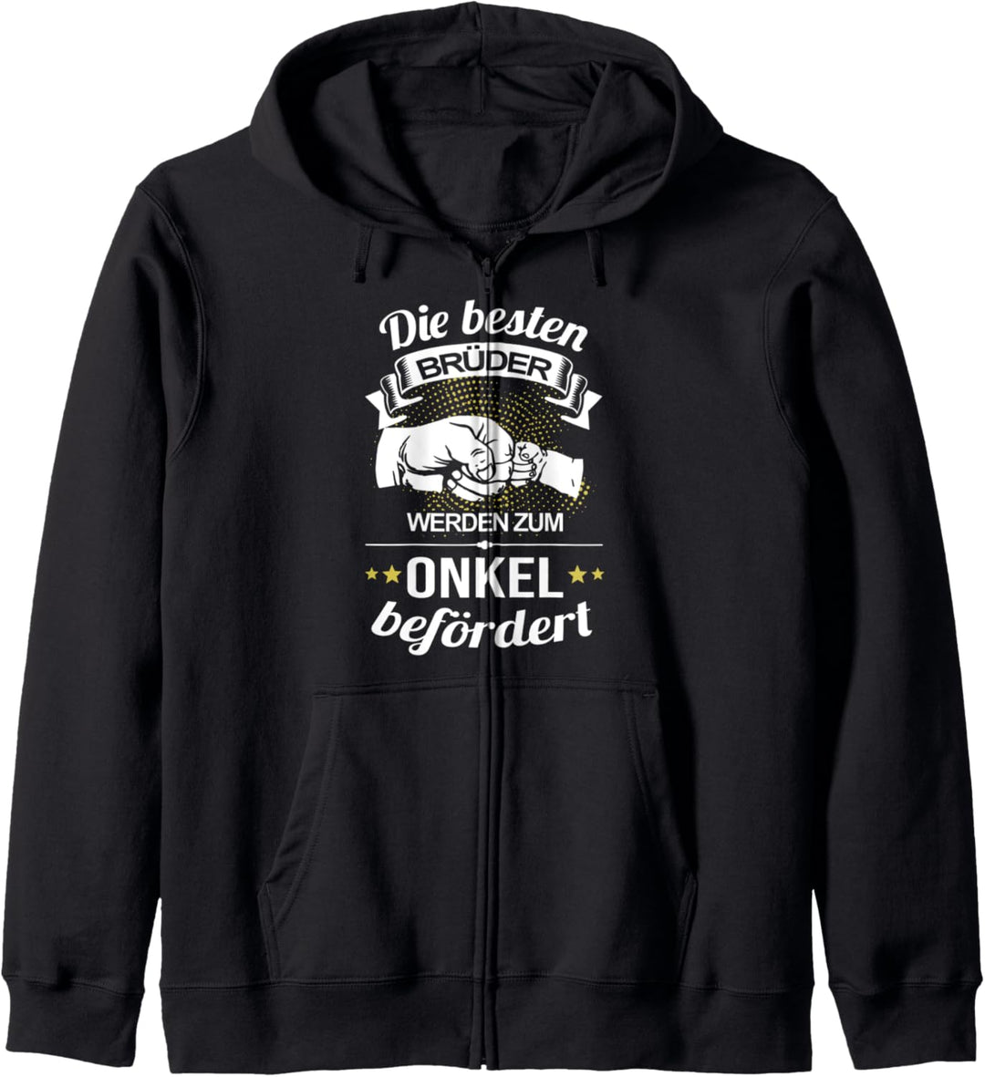 Nur Die Besten Brüder Werden Zum Onkel Befördert Kapuzenjacke