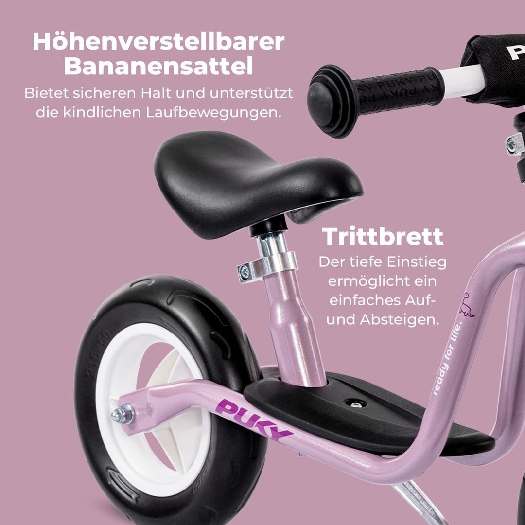 PUKY LR M | Laufrad ab 2 Jahre | sicheres, stylisches Laufrad | Lenker &amp; Sattel höhenverstellbar | m