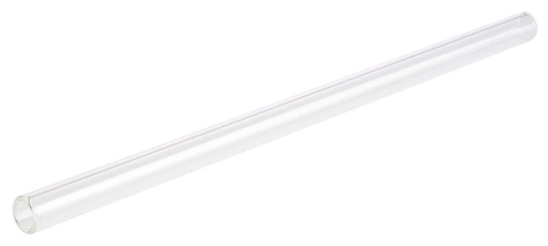 APS Trinkhalme, Getränkehalm, Trinkröhrchen aus Glas, 35er Set, Ø 1 cm, transparent, 21 cm, spülmasc