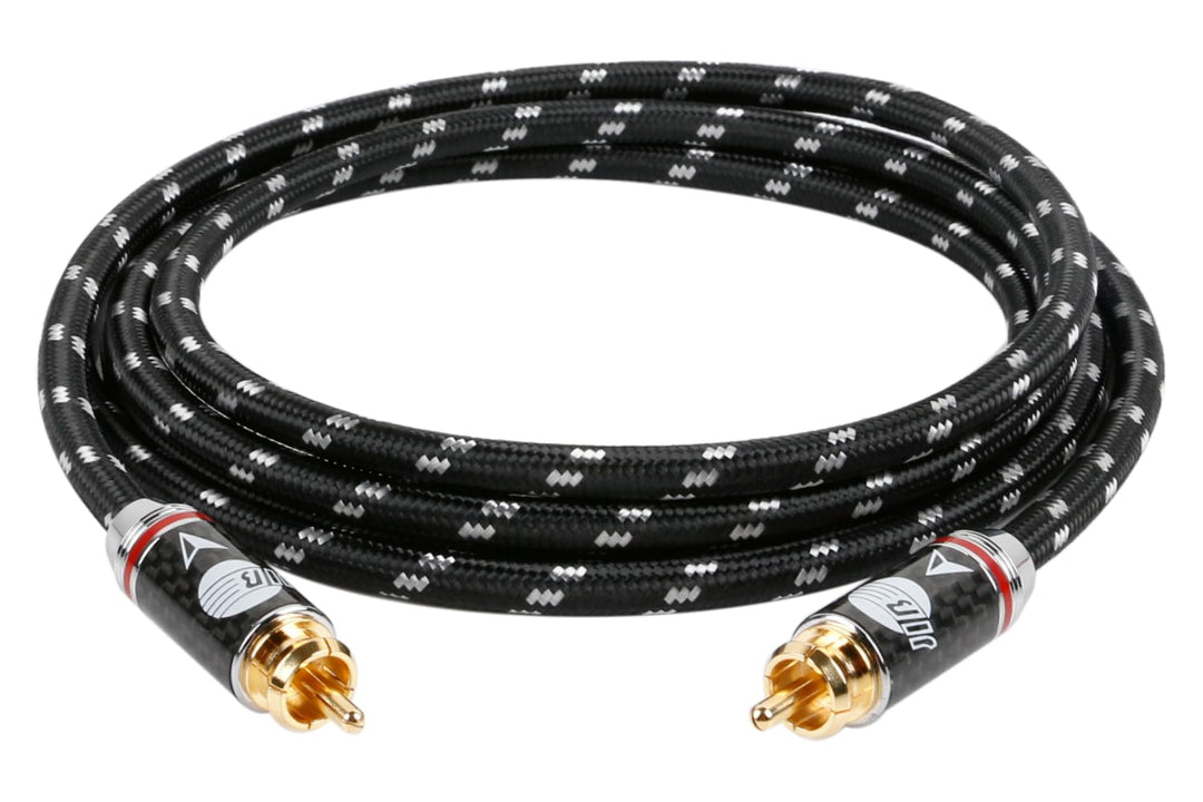 BOAACOUSTIC JIB Audiophile Subwoofer Kabel Cinch RCA S/PDIF Digital Audio Koaxial Kabel für Subwoofe