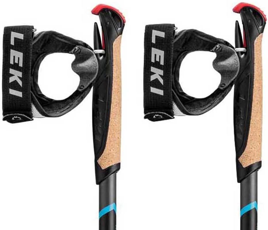 LEKI Goods 120cm cyan-schwarz-weiss, 120cm cyan-schwarz-weiss