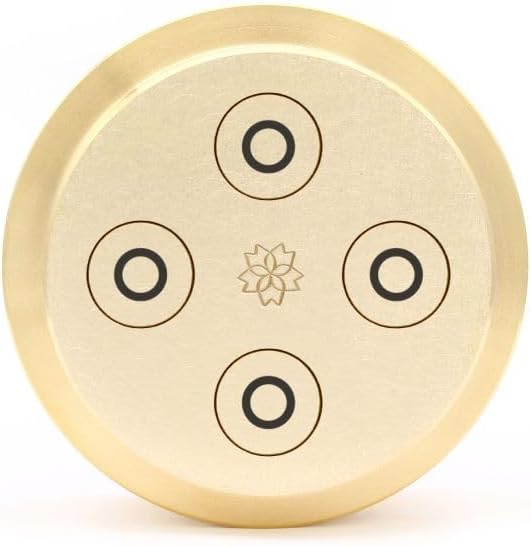 Matrize Messing - Hörnchen glatt Ø 6 mm - kompatibel mit Häussler PN100, Emma, Lillodue