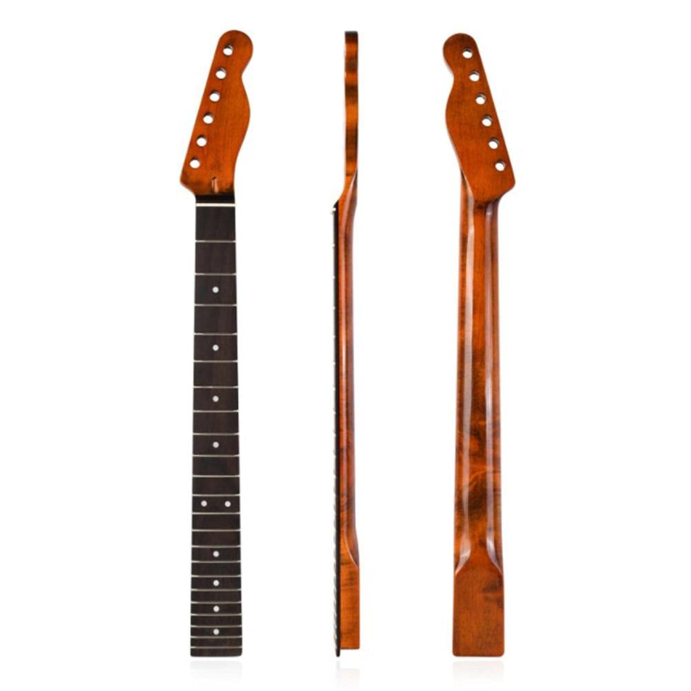 Gitarrenhals-Ersatz, Telecaster-Hals, kompatibel mit Gitarrenhals, DIY-Teile, Ersatz für 22 Rosenhol