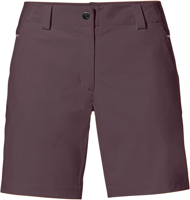 VAUDE Women's Skomer Shorts III - Outdoor Shorts Damen, 40 Blackberry