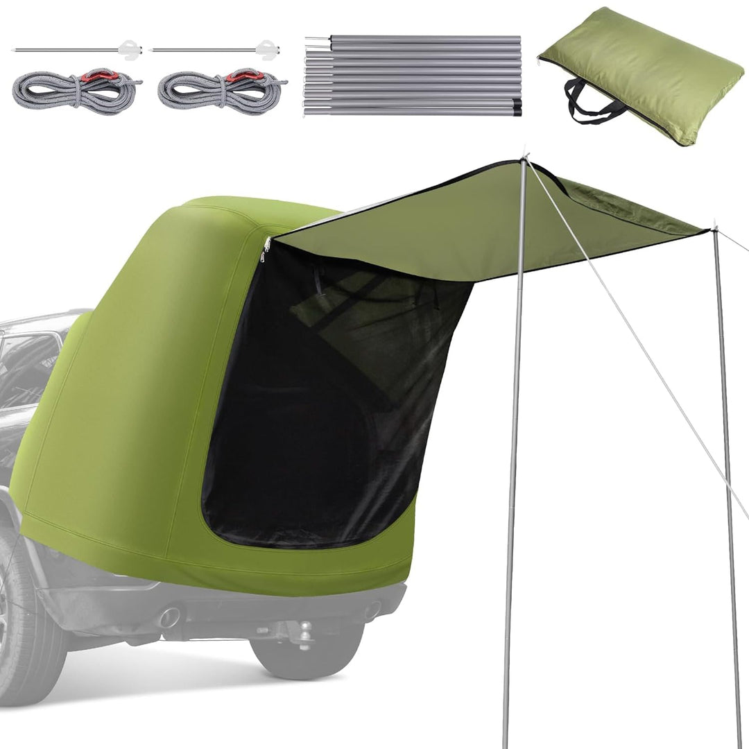 Universal Heckklappenzelt Caddy - Wasserdichtes Auto Heckzelt für Camping & Reisen mit UV-Schutz -St