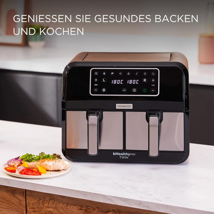 Kenwood kHealthy Fry Twin Heissluftfritteuse HFM20.000MB